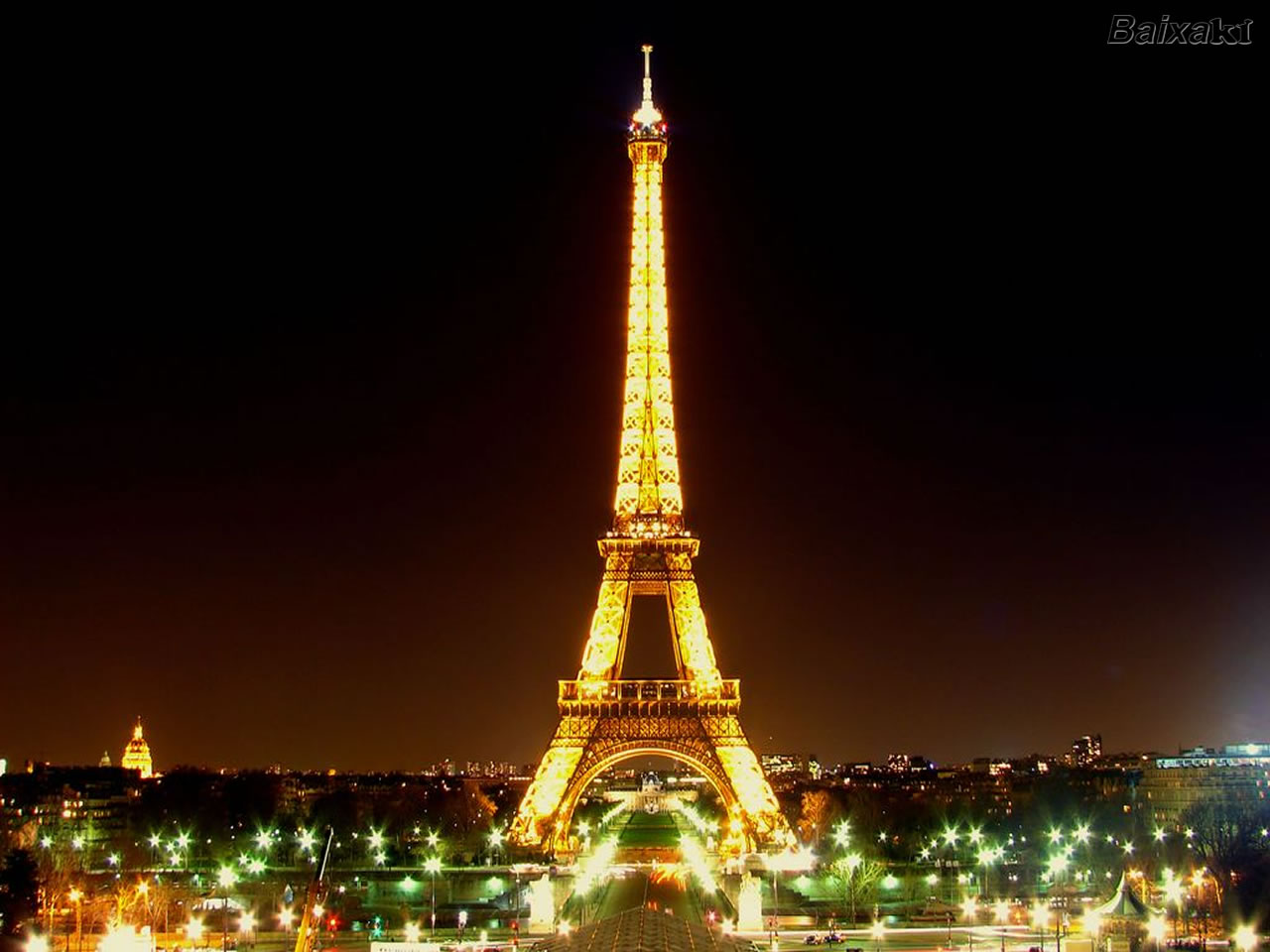 Paris, ville lumière, capitale de la France et capitale culturel